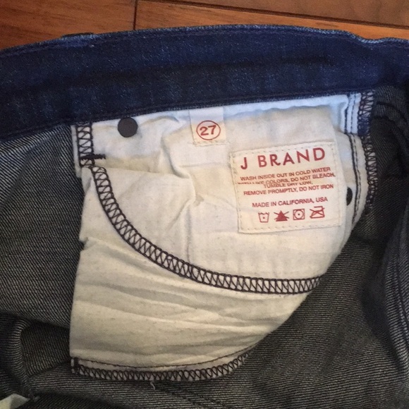 J BRAND 27 pencil skinny cropped dark wash Aritzia - Picture 4 of 6